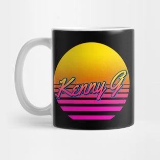 Kenny G Personalized Name Birthday Retro 80s Styled Gift Mug